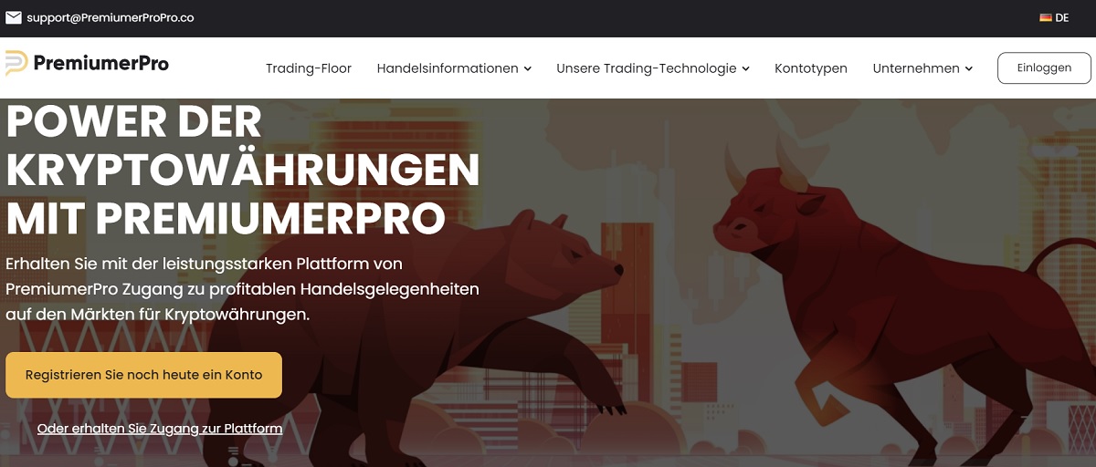 Premiumerpro homepage