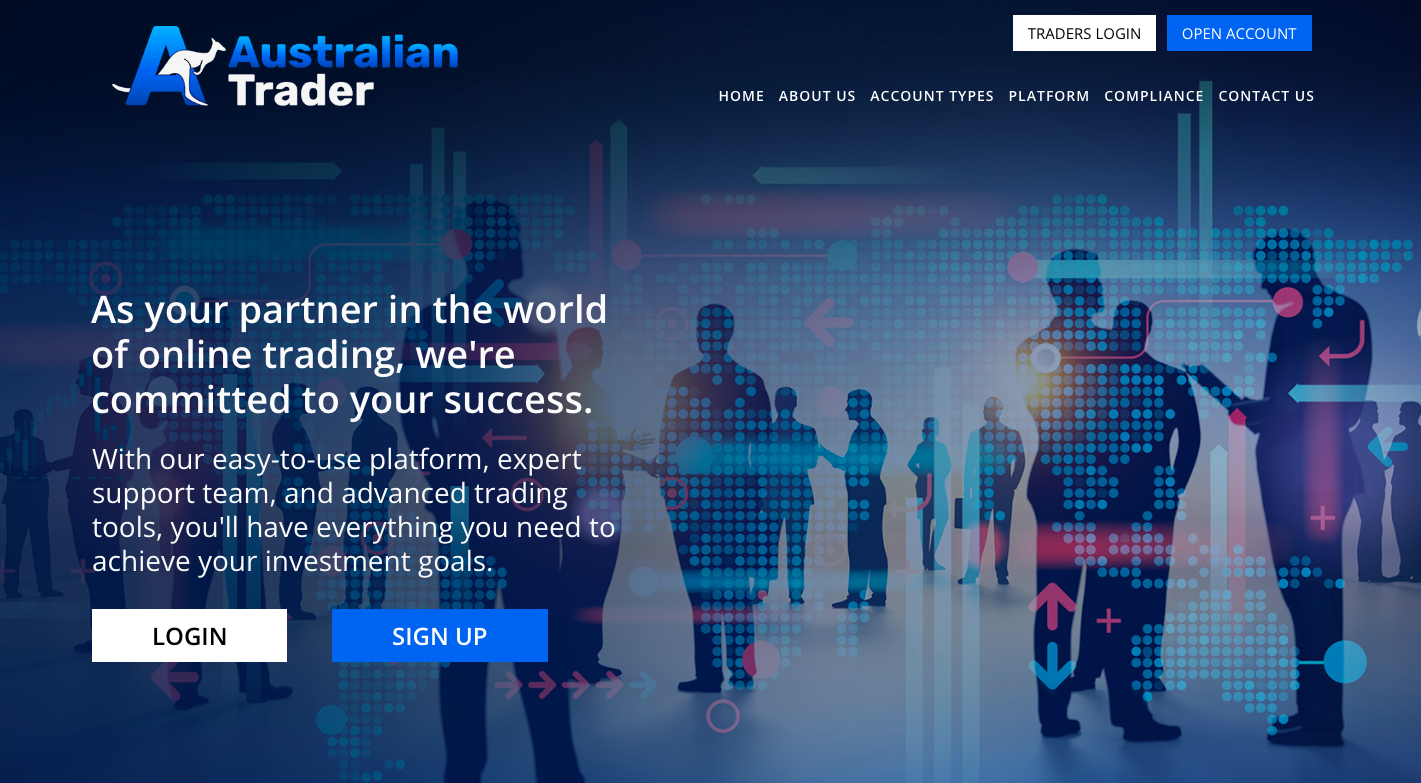 Australian Trader trading platform