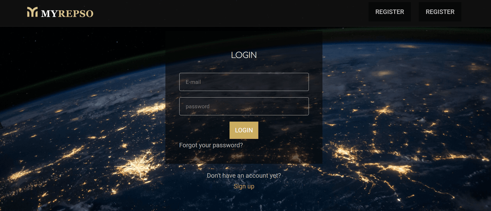 Myrepso homepage