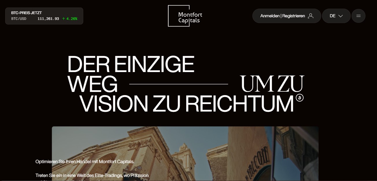 Montfort Capitals Homepage