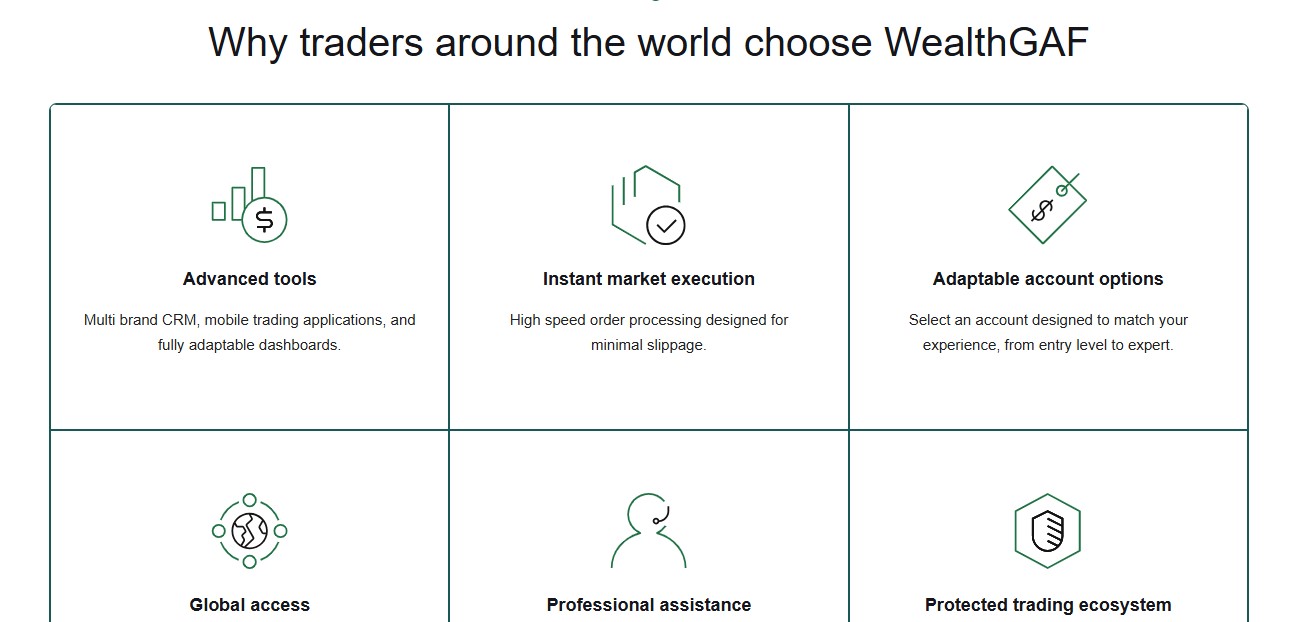 Wealth GAF Key Features Wealth GAF Key Features