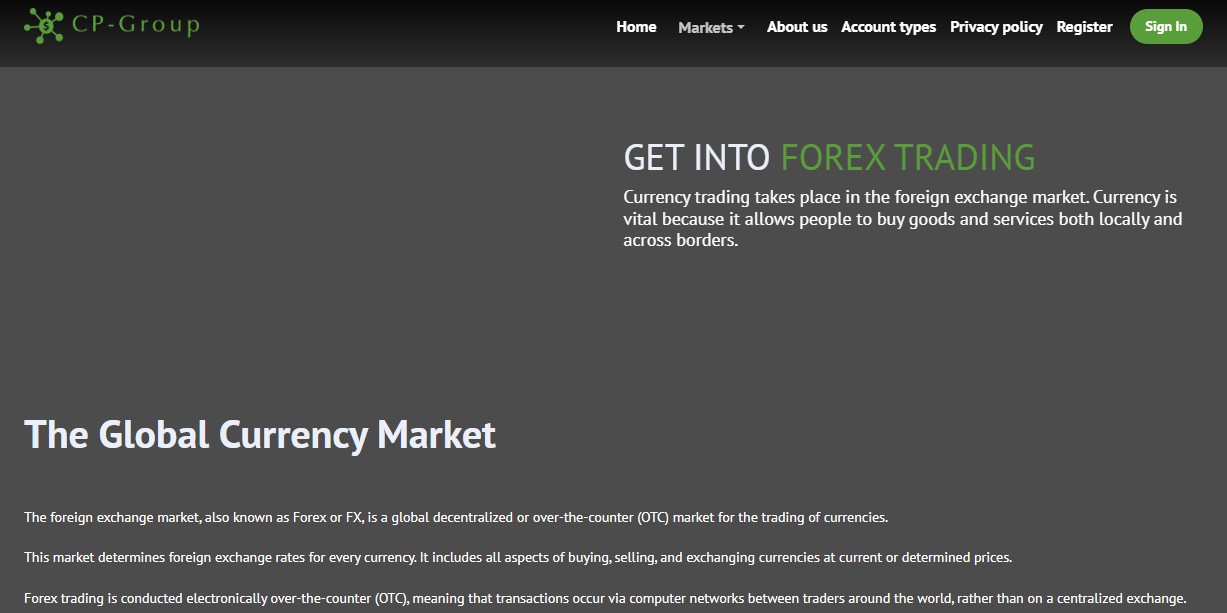 CP-Group Markets CP-Group Markets